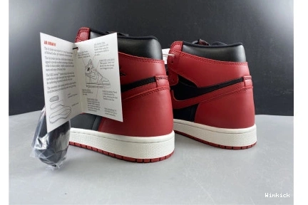 85 JORDAN RED 1 HIGH VARSITY RETRO - 1024